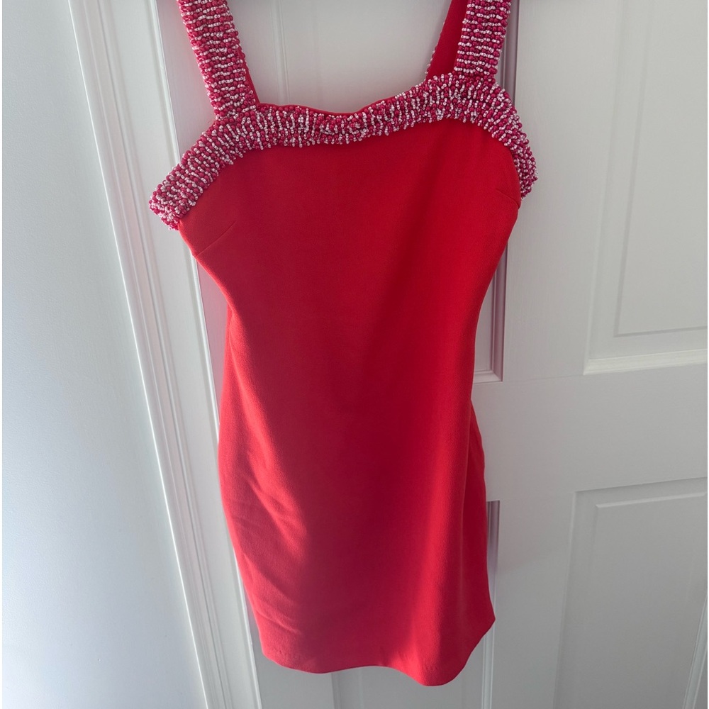 Aqua Brand Beaded Dress